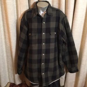 redhead sherpa lined jacket